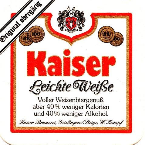 geislingen gp-bw kaiser quad 1a (180-o l original obergrig)